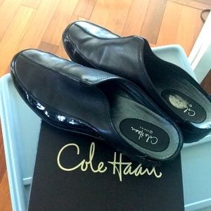 Cole Haan Leather Mules